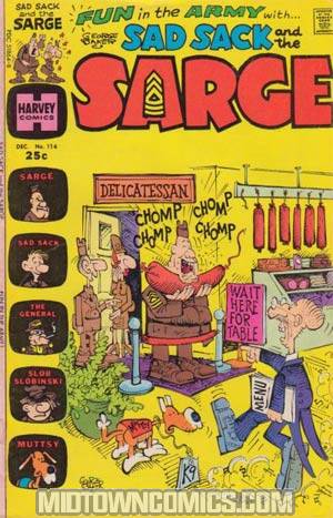 Sad Sack And The Sarge #116