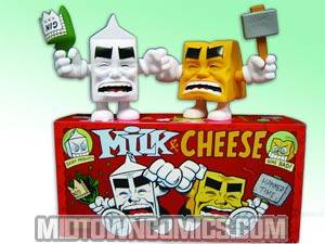 Milk & Cheese Vinyl Figure Set