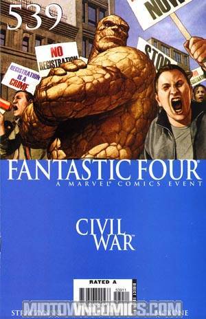 Fantastic Four Vol 3 #539 (Civil War Tie-In)