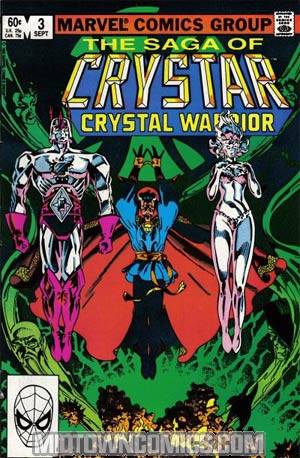 Saga Of Crystar Crystal Warrior #3