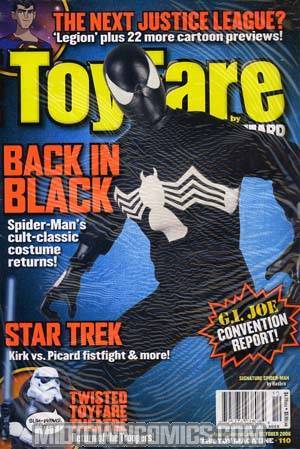 Toyfare #110 Black Costume Spiderman Cvr