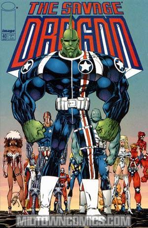 Savage Dragon Vol 2 #40 Regular S.O.S. Cover