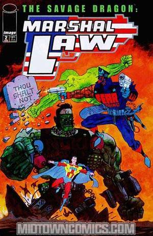 Savage Dragon Marshal Law #2
