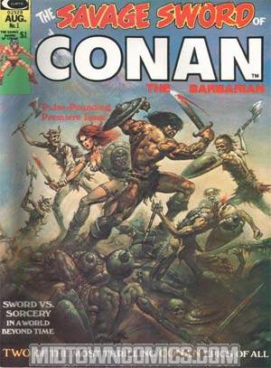 Savage Sword Of Conan Magazine #1
