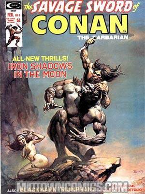 Savage Sword Of Conan Magazine #4