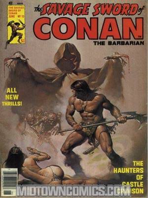 Savage Sword Of Conan Magazine #12