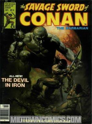 Savage Sword Of Conan Magazine #15