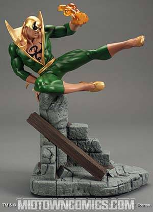 Iron Fist Cold-Cast Porcelain Statue