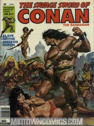 Savage Sword Of Conan Magazine #41