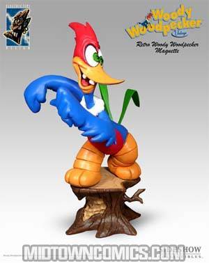 Retro Woody Woodpecker Teeny Weeny Mini Maquette