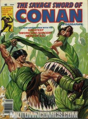 Savage Sword Of Conan Magazine #42
