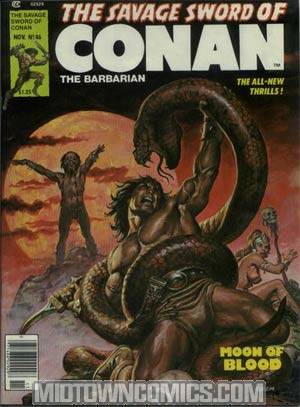 Savage Sword Of Conan Magazine #46