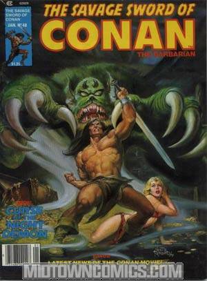Savage Sword Of Conan Magazine #48