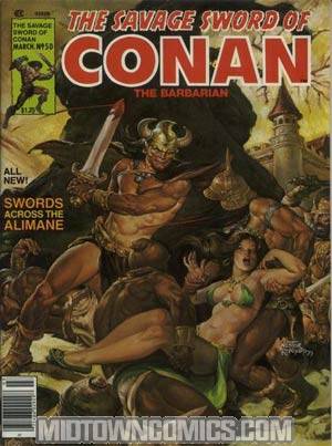 Savage Sword Of Conan Magazine #50