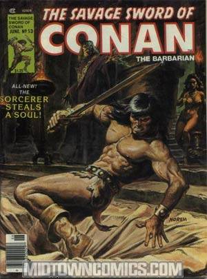 Savage Sword Of Conan Magazine #53