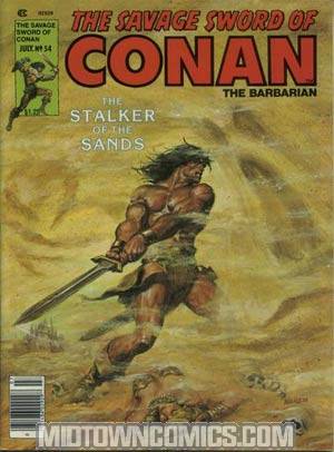 Savage Sword Of Conan Magazine #54