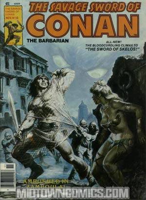 Savage Sword Of Conan Magazine #58