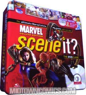 Scene It Marvel Deluxe Edition DVD Game