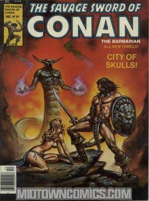 Savage Sword Of Conan Magazine #59