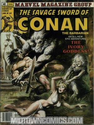 Savage Sword Of Conan Magazine #60