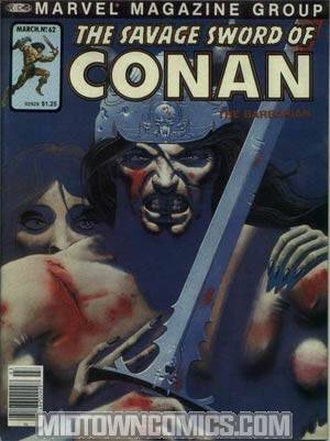 Savage Sword Of Conan Magazine #62