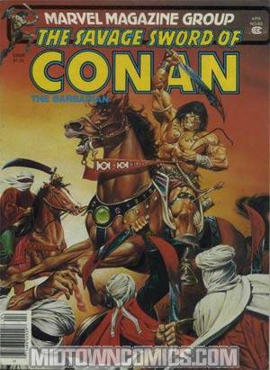 Savage Sword Of Conan Magazine #63