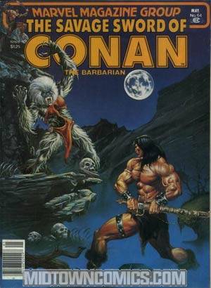 Savage Sword Of Conan Magazine #64