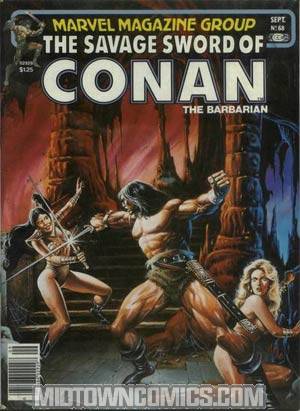 Savage Sword Of Conan Magazine #68