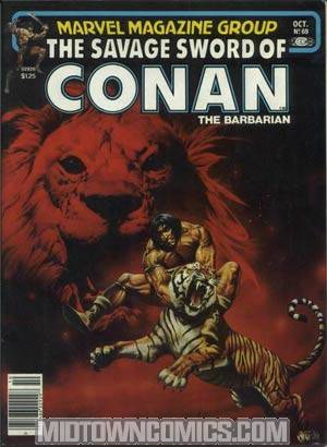 Savage Sword Of Conan Magazine #69