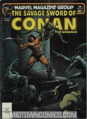 Savage Sword Of Conan Magazine #72