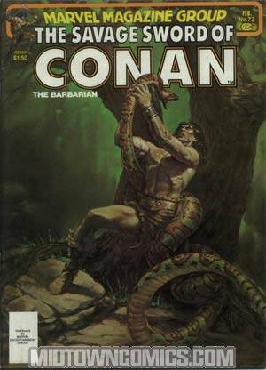 Savage Sword Of Conan Magazine #73