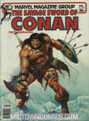 Savage Sword Of Conan Magazine #74