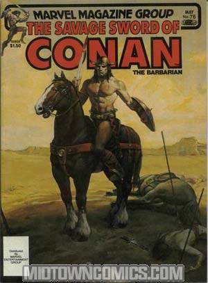 Savage Sword Of Conan Magazine #76