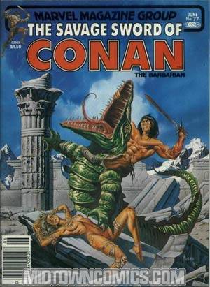 Savage Sword Of Conan Magazine #77