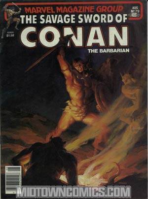 Savage Sword Of Conan Magazine #79