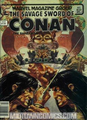 Savage Sword Of Conan Magazine #93