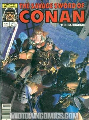 Savage Sword Of Conan Magazine #105