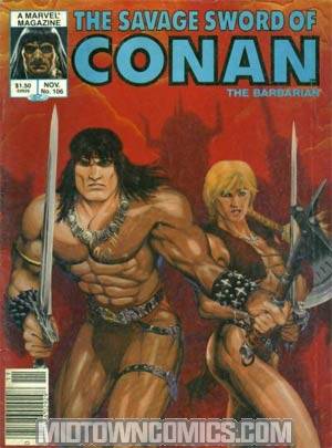 Savage Sword Of Conan Magazine #106