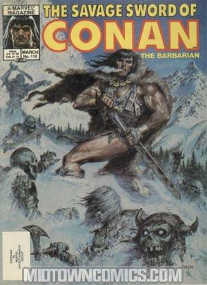 Savage Sword Of Conan Magazine #110