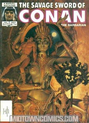 Savage Sword Of Conan Magazine #114