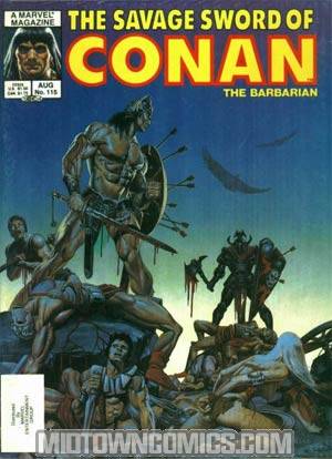 Savage Sword Of Conan Magazine #115