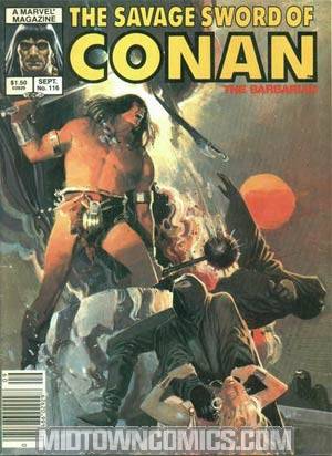 Savage Sword Of Conan Magazine #116