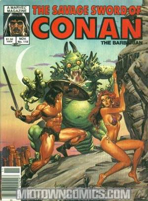 Savage Sword Of Conan Magazine #118