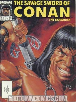 Savage Sword Of Conan Magazine #130