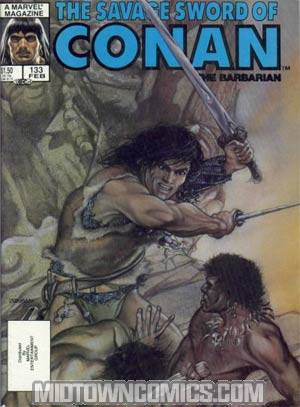 Savage Sword Of Conan Magazine #133