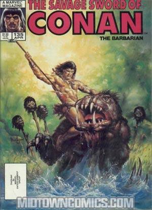 Savage Sword Of Conan Magazine #135