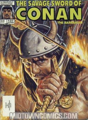 Savage Sword Of Conan Magazine #137