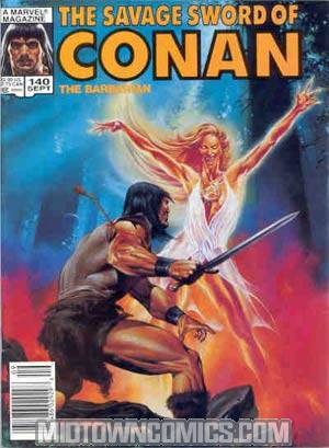 Savage Sword Of Conan Magazine #140