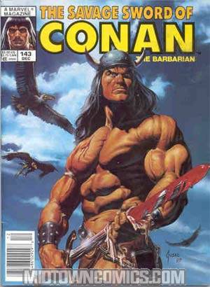 Savage Sword Of Conan Magazine #144