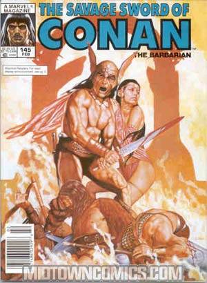 Savage Sword Of Conan Magazine #145
